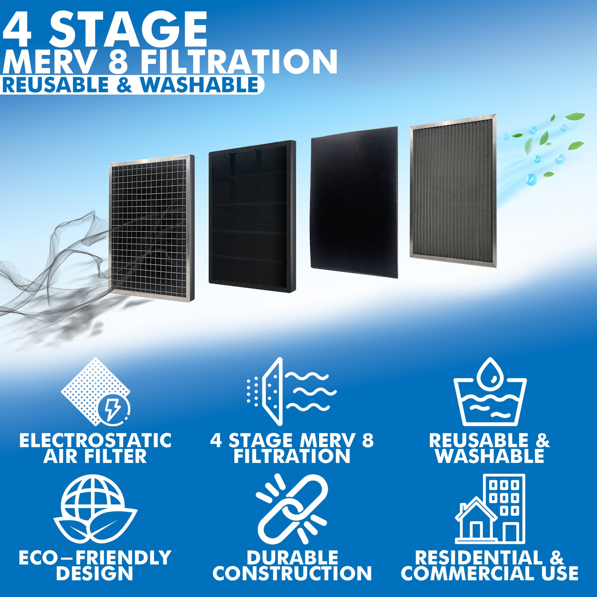 EverFilter 1" Electrostatic Air Filter (1-Ct) MERV-8 image 5