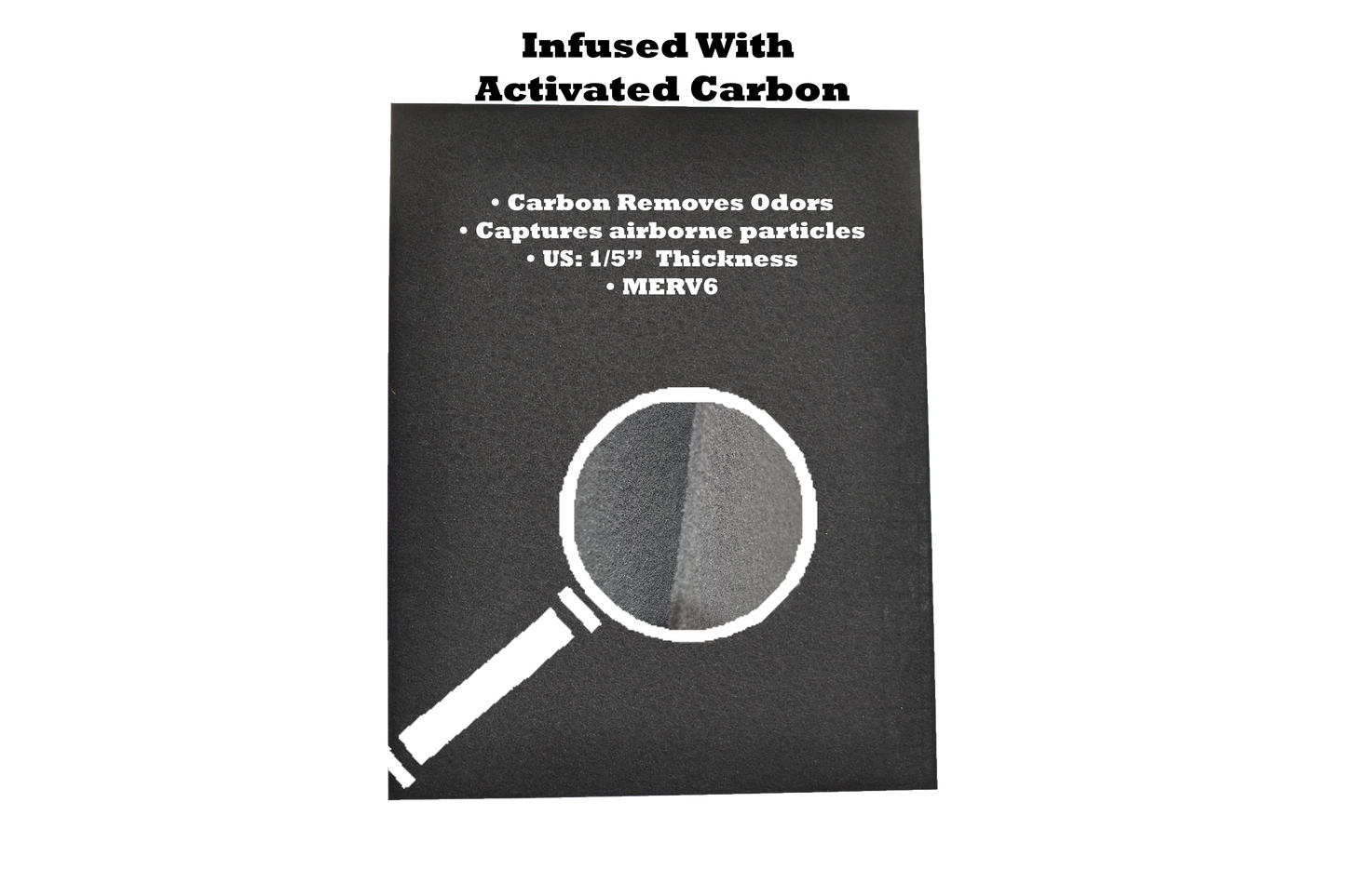 EverFilter 1/5" Activated Carbon Air Filter (3ct) Filter Media image 2