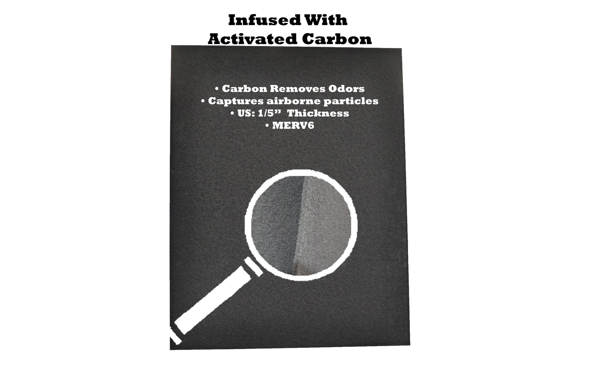 EverFilter 1/5" Activated Carbon Air Filter (3ct) Filter Media image 2