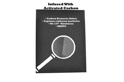 EverFilter 1/5" Activated Carbon Air Filter (3ct) Filter Media image 2